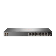 Hewlett Packard Enterprise Aruba 2930F 24G 4SFP+ Verwalteter Netzwerk-Switch L3 Gigabit Ethernet (10/100/1000) 1U Grau