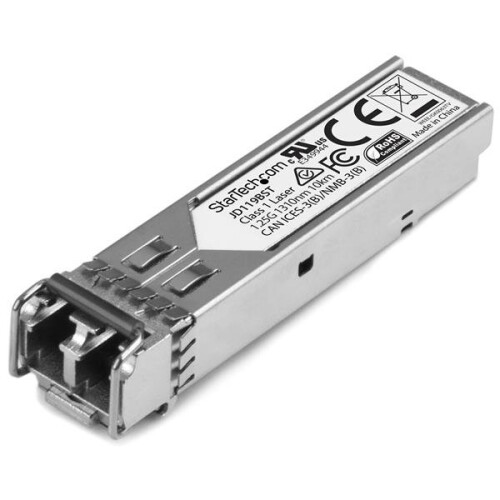 StarTech.com Module SFP glasvezel - STARTECH - 1000Base-LX - Monomode LC - 10 km - Compatibel met HP JD119B