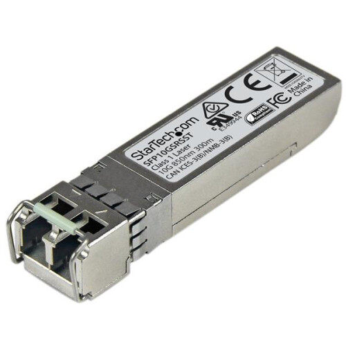 StarTech.com Module SFP+ - STARTECH - SFP-10G-SR-S - 10 Gigabit - Multimode LC - 300 m