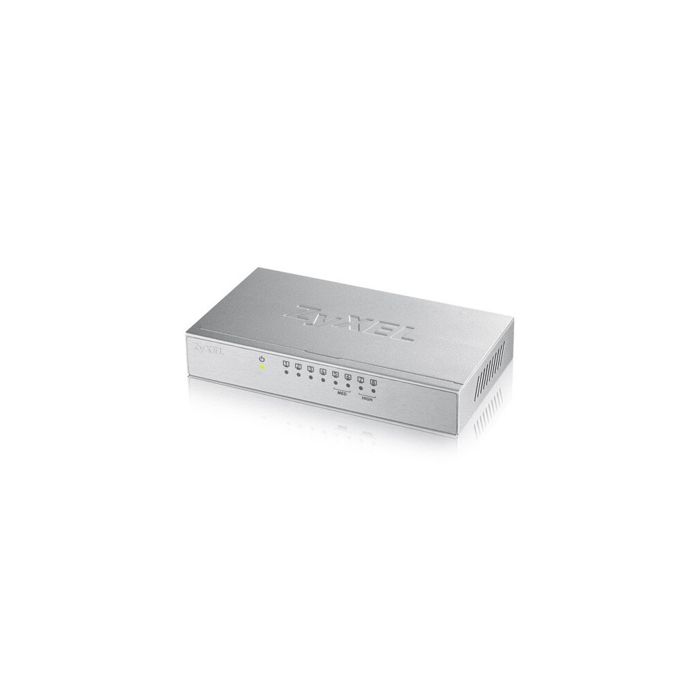 Zyxel Gs-108B V3 Unmanaged Gigabit Ethernet (10/100/1000) Silver 4718937587018