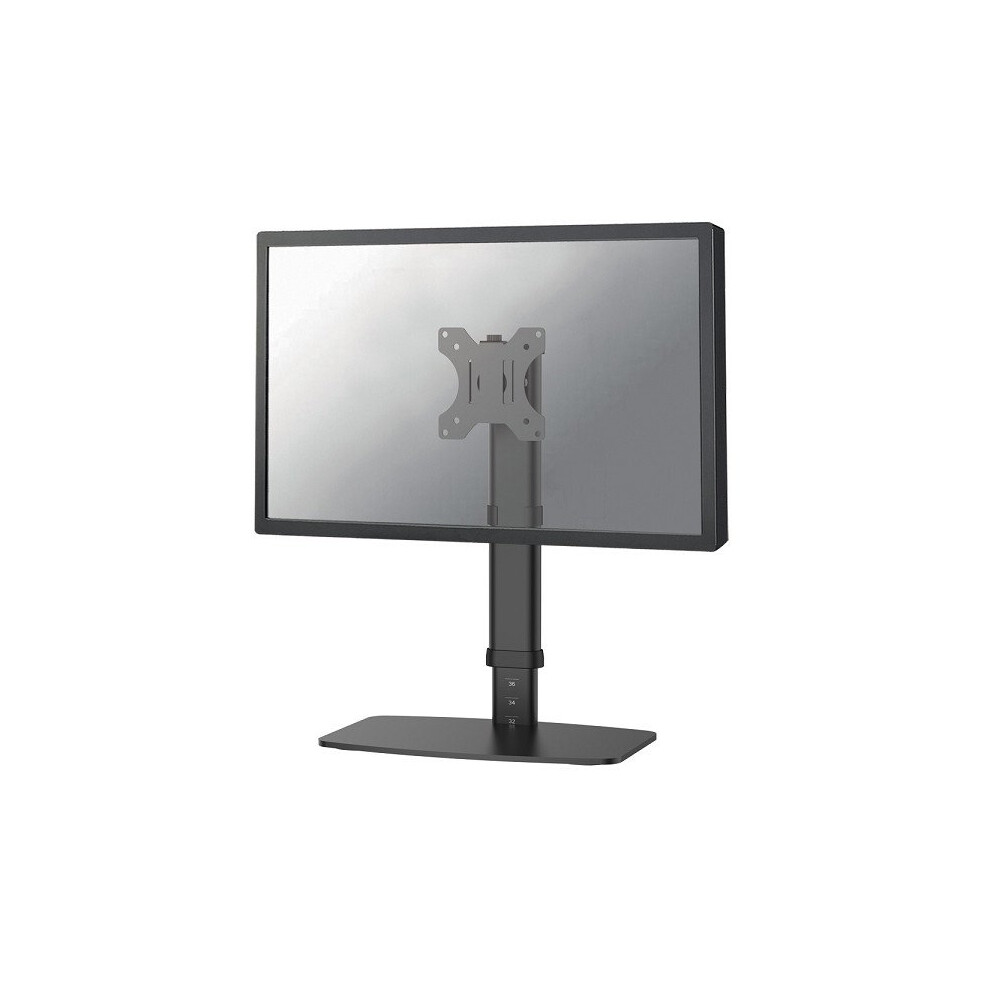 Newstar White Stylish Tilt/Turn/Rotate Desk Stand For 10-30 Monitor Screen, Height Adjustable