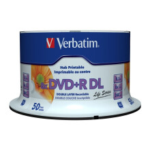 DVD+R DL VERBATIM 8x nopeus 8.5GB - 1x50 media