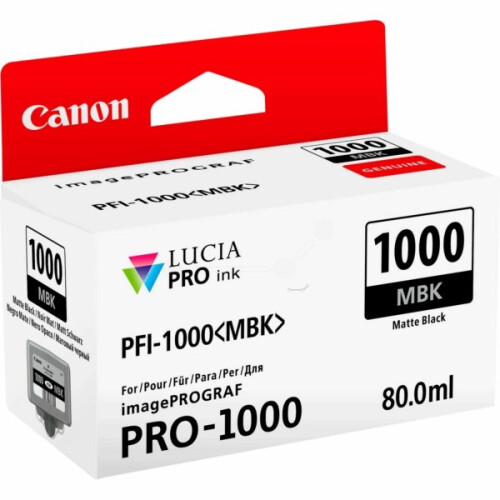 Canon CANON Mustesäiliö PFI-1000 - Mattamusta