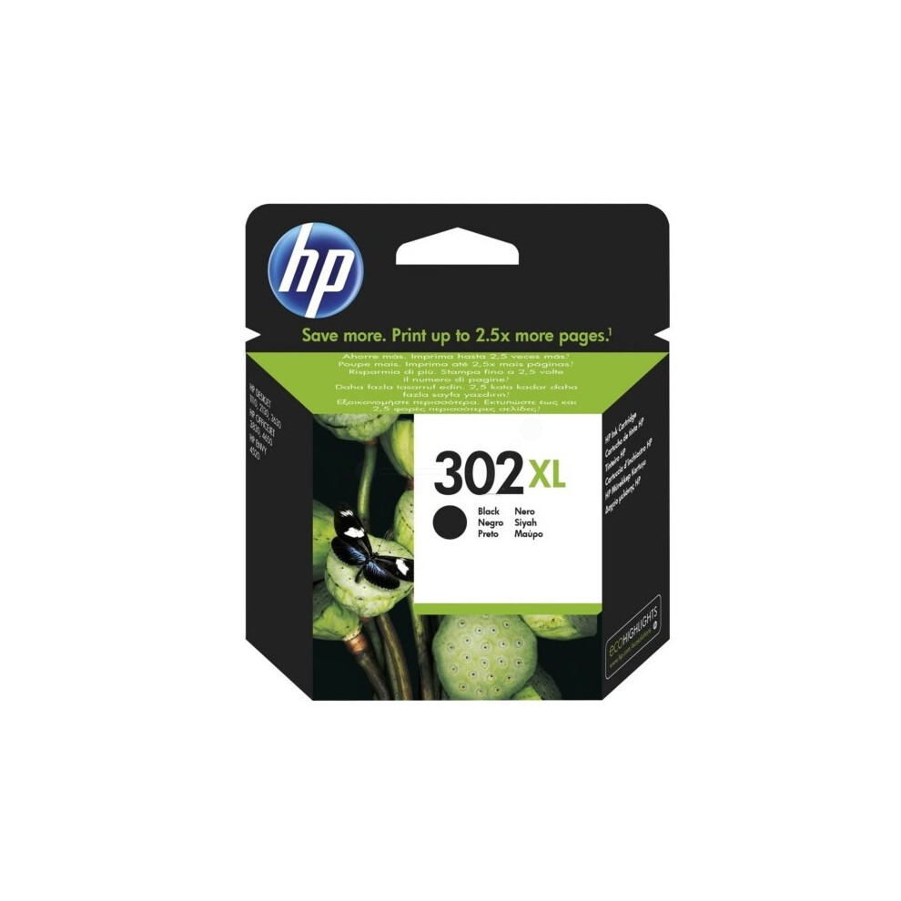 Hp F6u68ae#301 (302Xl) Printhead Black, 330 Pages, 9Ml