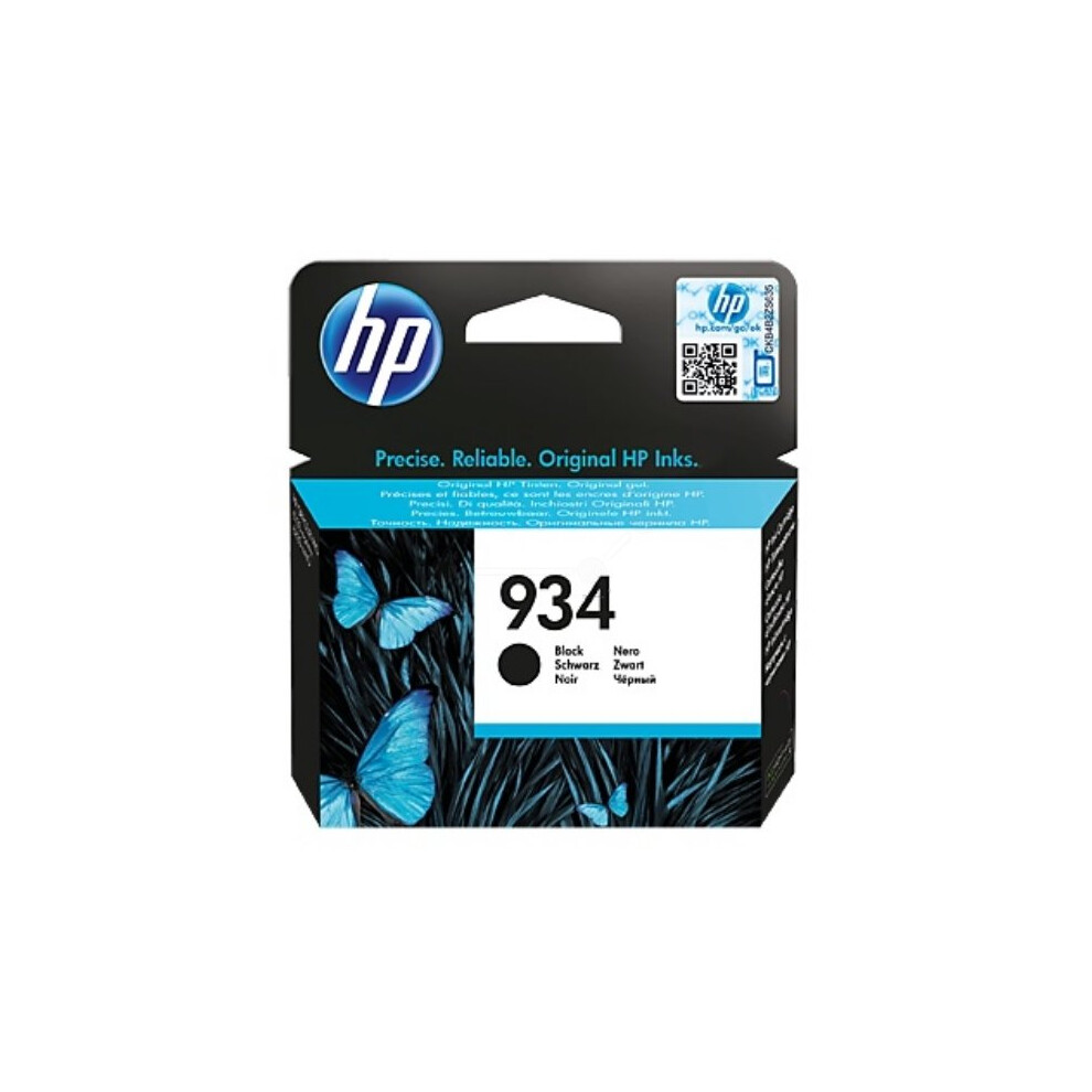 Hp C2p19ae (934) Ink Cartridge 400 Pages, 9Ml Black