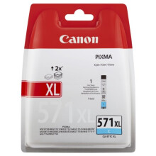 Canon 0332C004 (571 CXL) Ink cartridge cyan, 680 pages, 11ml