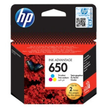 HP 650 színes tintapatron