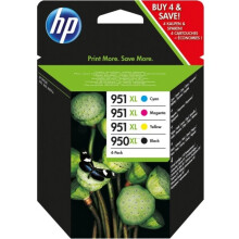 HP C2P43AE#301 (950XL/951XL) Ink cartridge multi pack, 2300+1500 pg, Pack qty 4