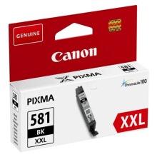 Reservorio de tinta CLI-581BK XXL - Canon - Tamaño XXL - Negro