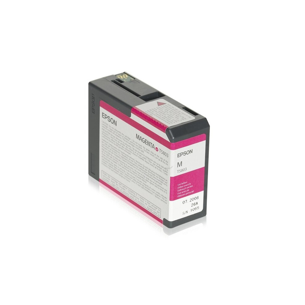 Original Epson T5803 Magenta Ink Cartridge (C13T580300) - Image 11