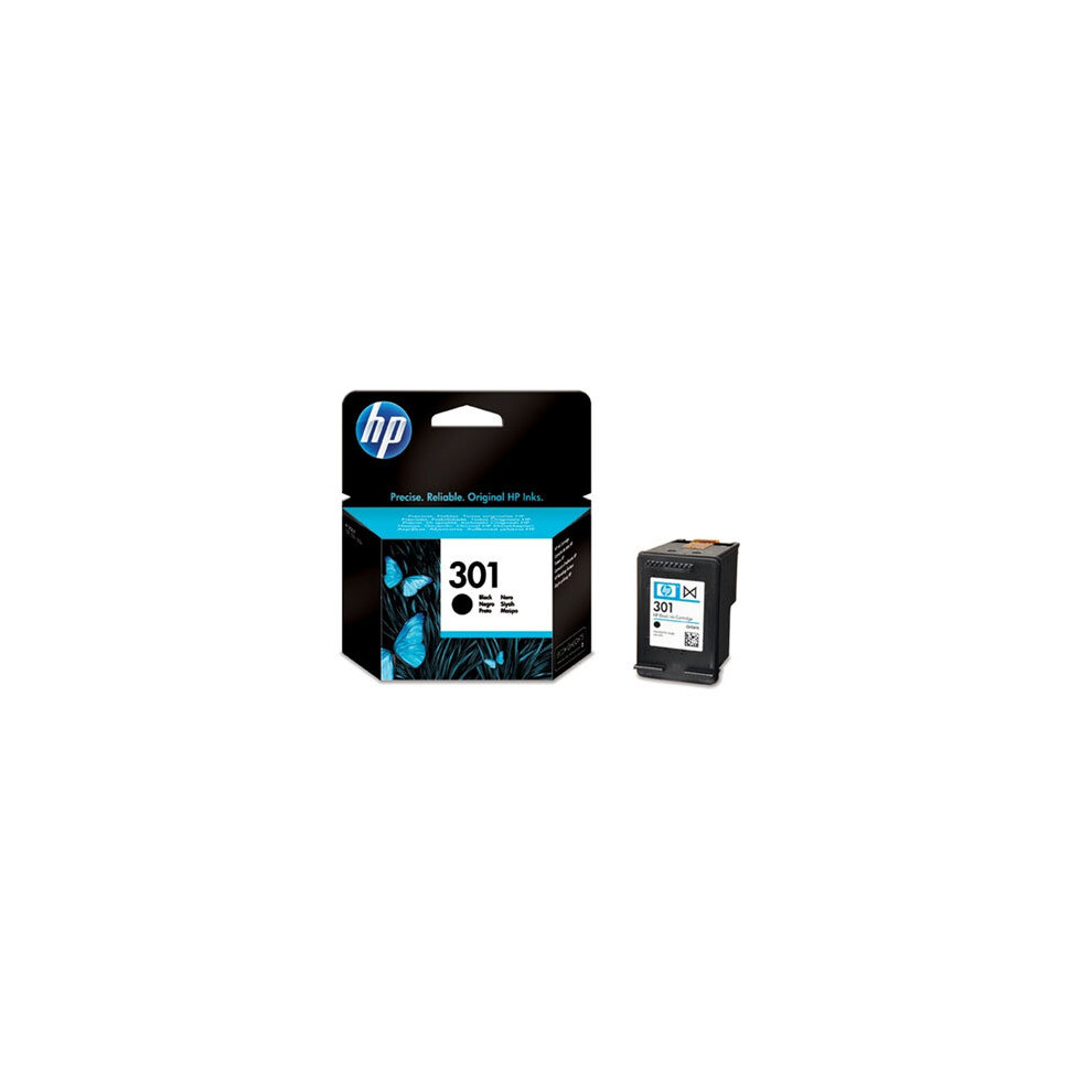 HP 301 Black Ink Cartridge Black ink cartridge