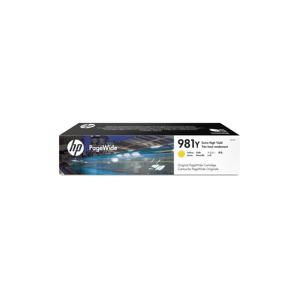 HP L0R15A (981Y) Ink cartridge yellow, 16K pages, 183ml