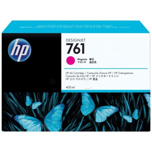 HP HP Pack mit 1 Original-Tintenpatrone 761 - Magenta - 400 ml