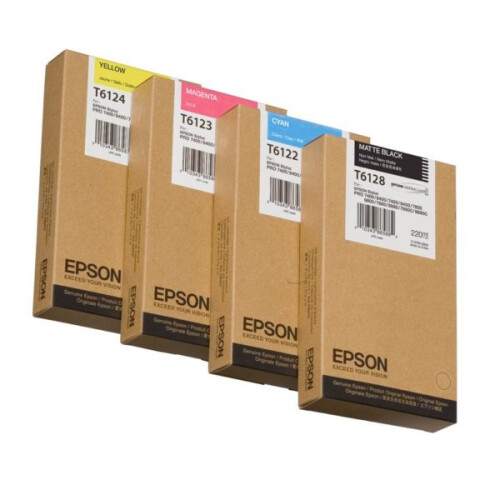 Epson EPSON Pack mit 1 Patrone T6123 - Magenta - Standard 220ml