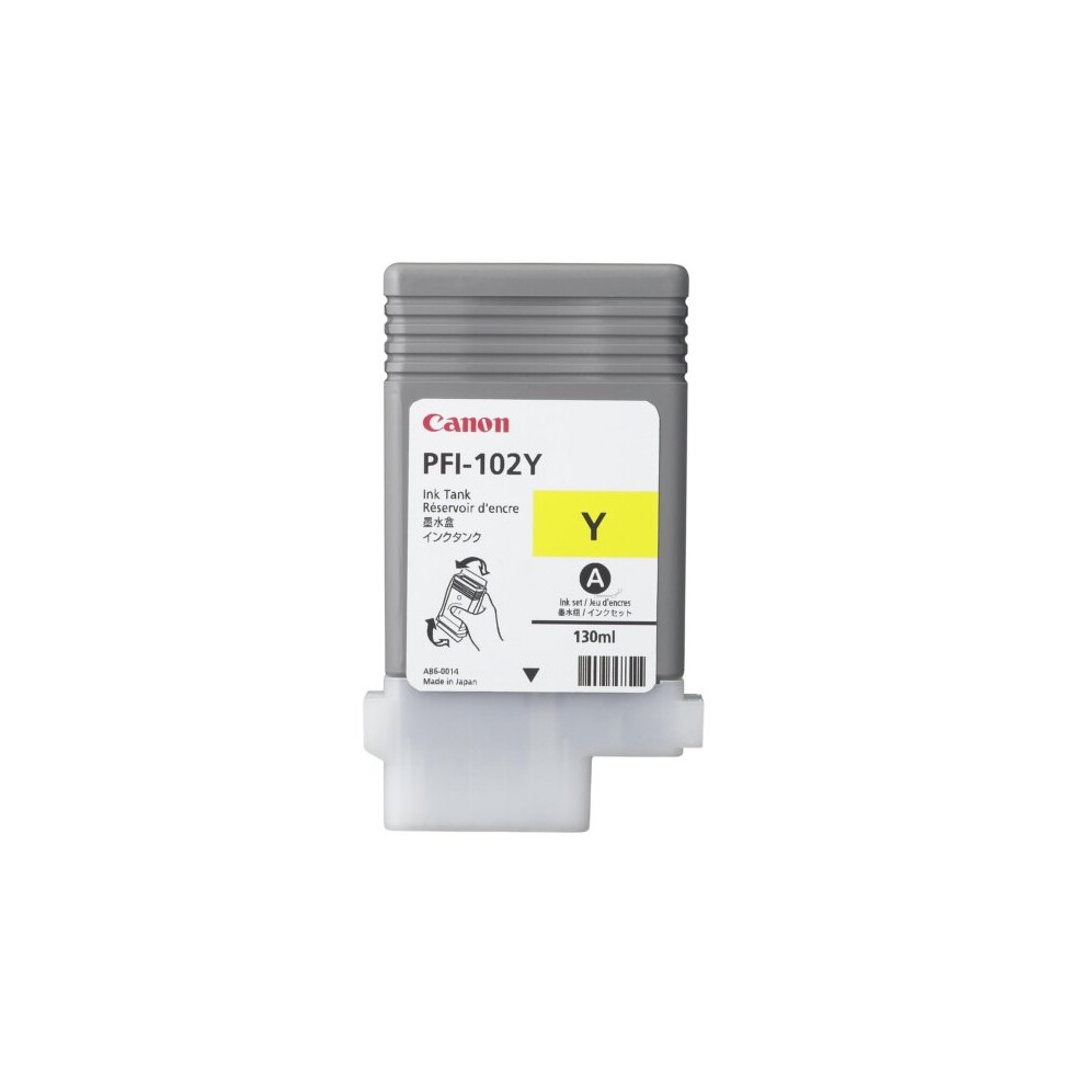 Canon 0898B001 (PFI-102 Y) Ink cartridge yellow, 130ml