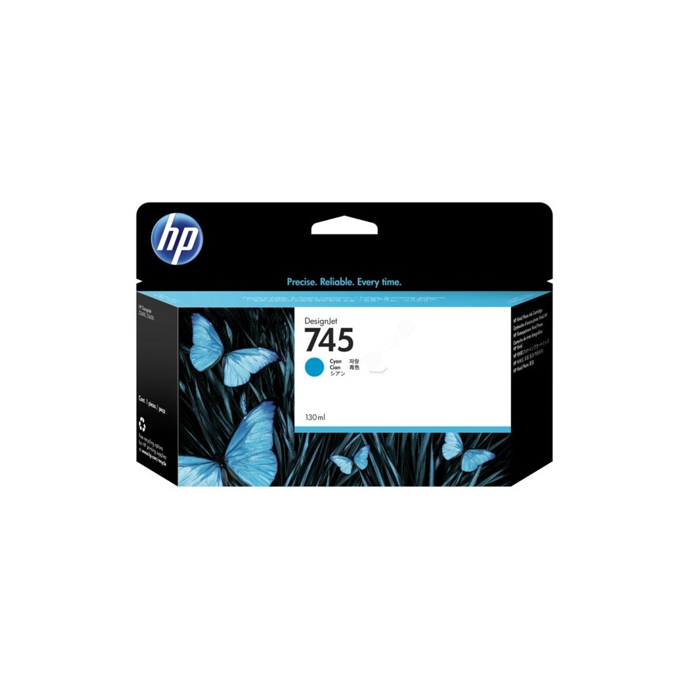 HP F9J97A (745) Ink cartridge cyan, 130ml