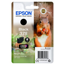 Epson C13T37814010 (378) Ink cartridge black, 240 pages, 6ml