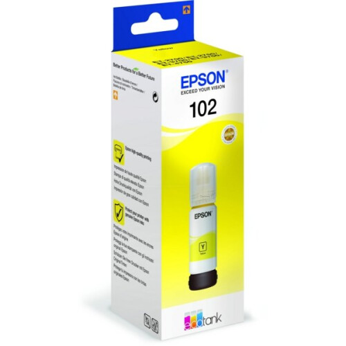Epson EPSON Originaltintebehälter 102 - 70 ml - Gelb