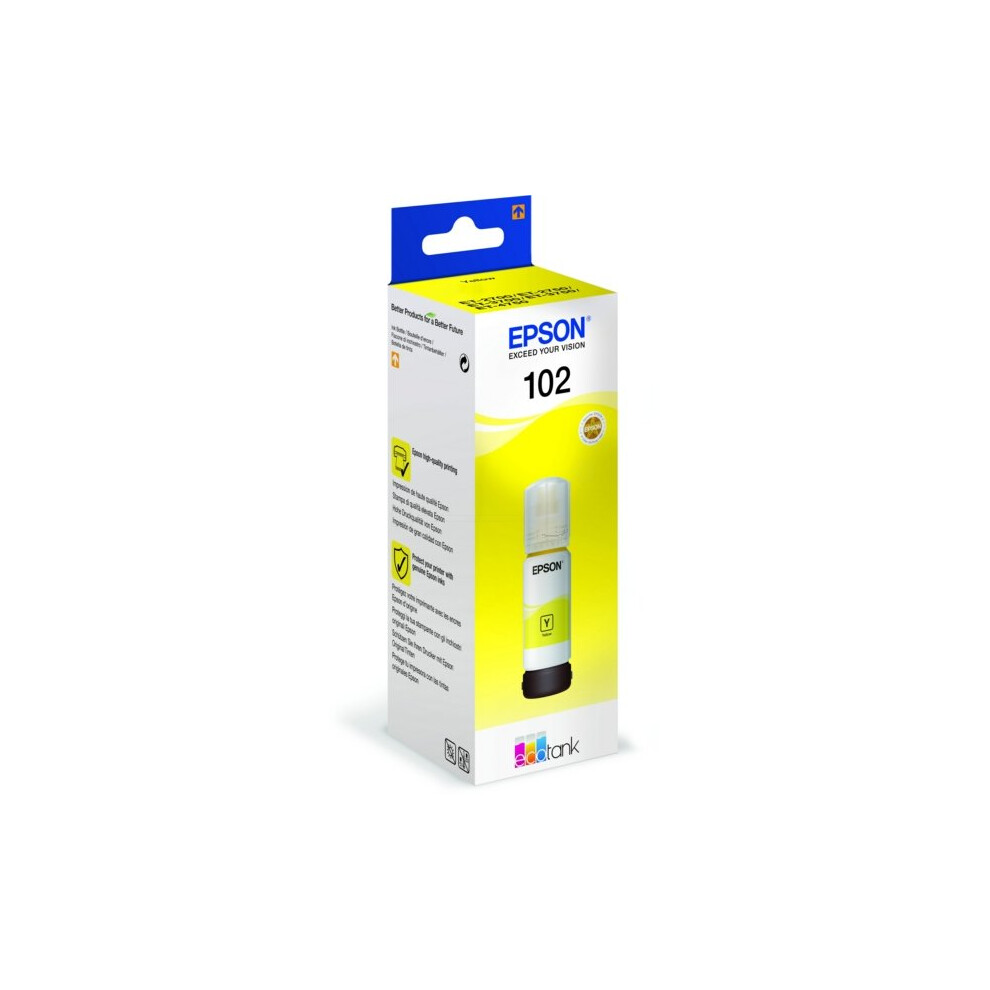 Epson C13T03R440 (102) Ink cartridge yellow, 6K pages, 70ml