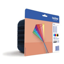 Cartucho de tinta - Brother - LC-223 - Multipack de 4 colores - 550 páginas por cartucho - Compatible DCP/MFC