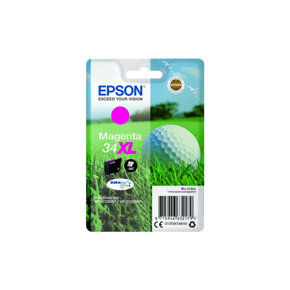 Epson Magenta 34 Ink Cartridge Original (T347340) - Image 15
