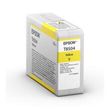 EPSON T850400 UltraChrome HD inktcartridge - Geel - 80ml