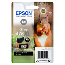 EPSON 478XL Tintepatrone - Hohe Kapazität - Grau für Expression Home HD XP-15000