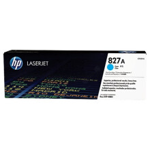 Cartucho de tóner cian HP 827A | Compatible con HP Color LaserJet Enterprise Flow MFP M880