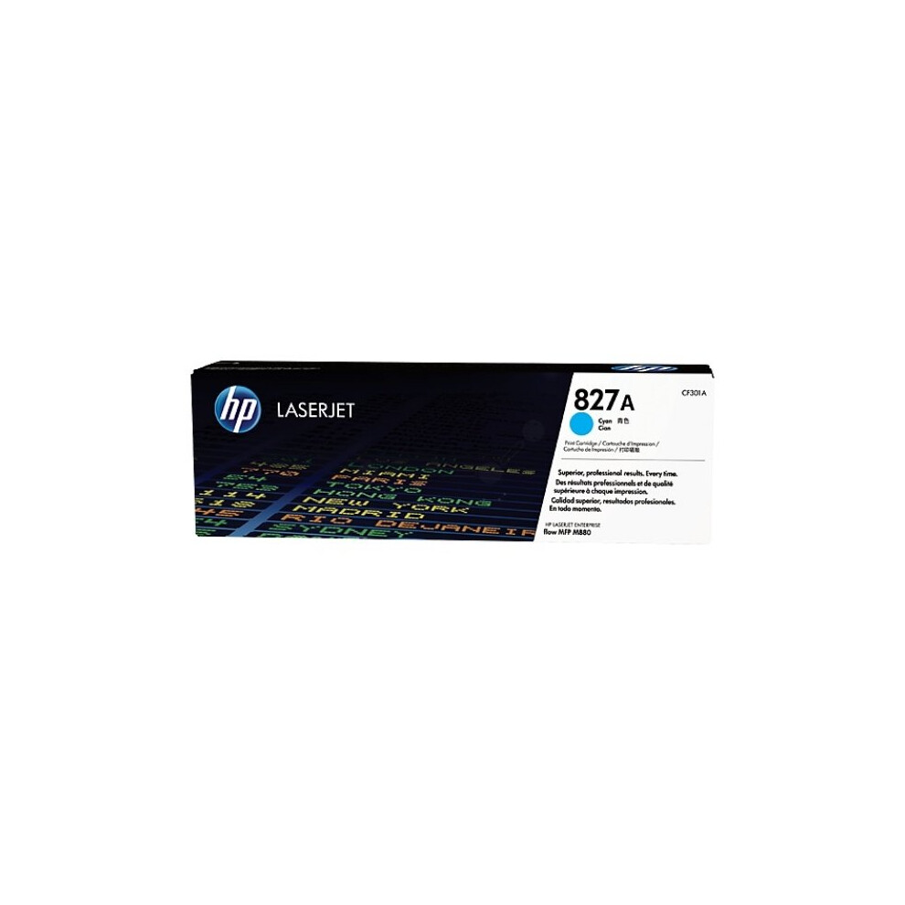 Hp Cf301a (827A) Toner Cyan, 32K Pages Blue