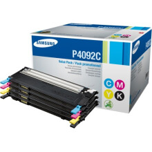Pakket van 4 tonercartridges cyan, geel, magenta, zwart Samsung CLT-P4092C (SU392A) voor CLP-310/CLP-315/CLX-3170/CLX-3175 Series
