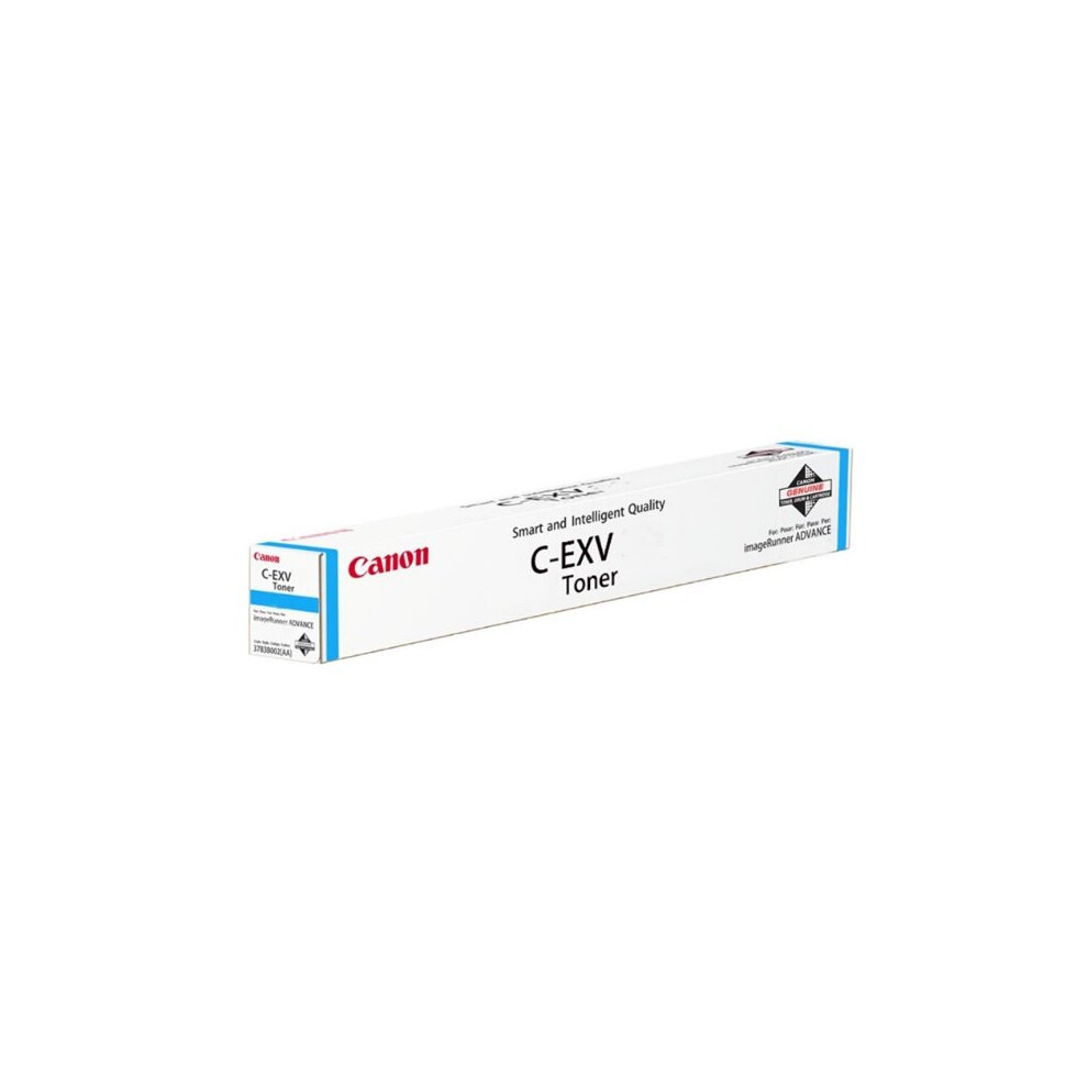 Canon 0482C002 (C-Exv 51 C) Toner Cyan, 60K Pages @ 5% Coverage Blue