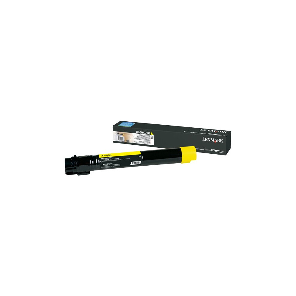 Lexmark 22Z0011 Toner 22K Pages Yellow 734646252911