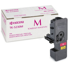 Cartucho de toner KYOCERA TK-5230M - Magenta - Laser - 2200 páginas