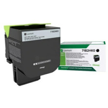 Lexmark 71B2HK0 pitkäkestoinen musta väriainekasetti, palautusohjelma