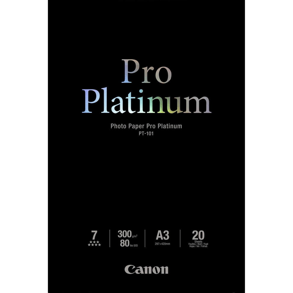 Canon PT-101 photo paper