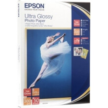 Epson Ultra Glossy Photo Paper, 100 x 150 mm, 300g/m², 50 Sheets