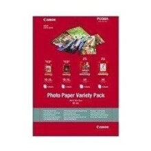 CANON Pack VP-101 Fotopapier PP-201 II 10 x 15 cm x 5 + SG-201 10 x 15 cm x 5 + MP-101 A4 x 5 und GP-501 A4 x 5