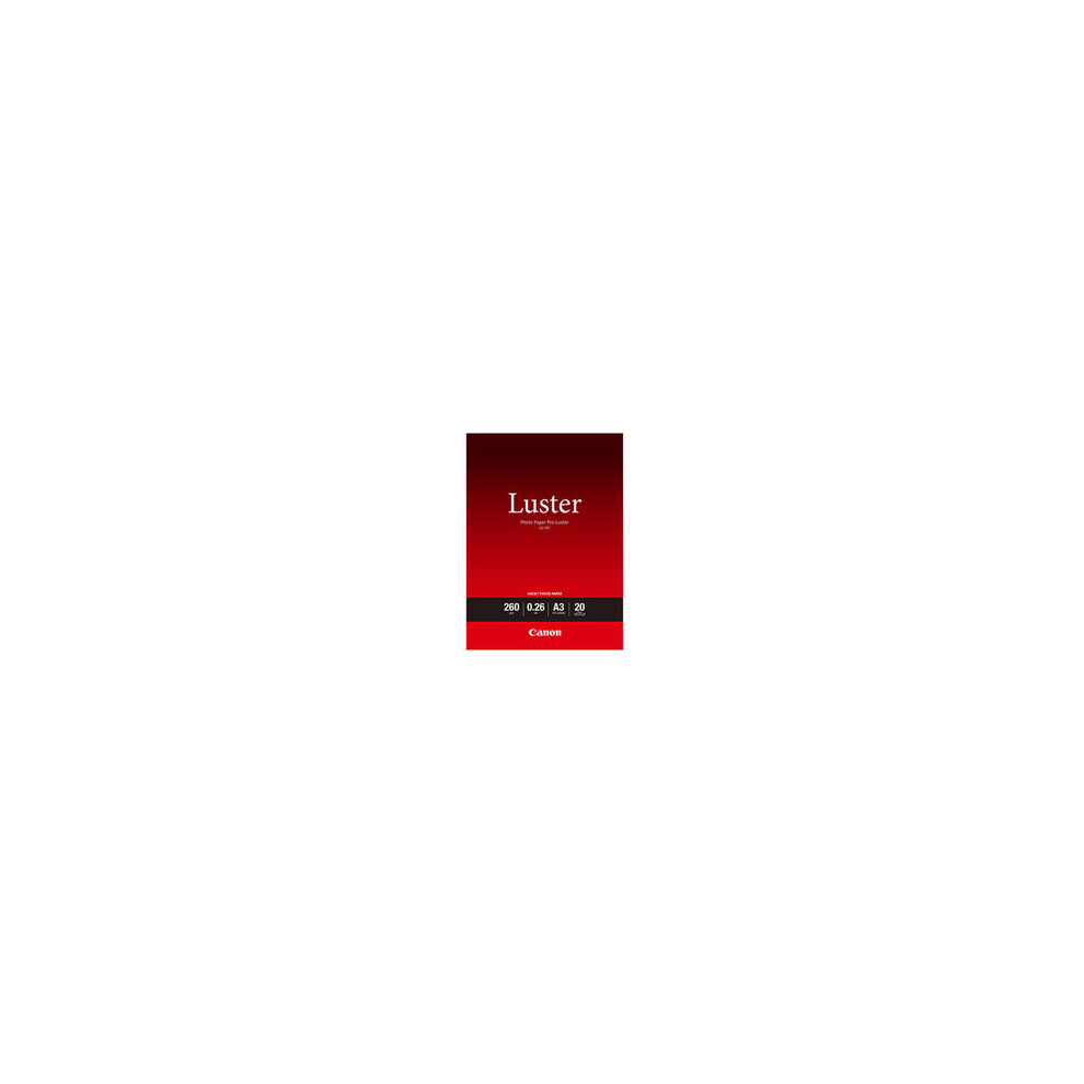 Canon LU-101 Pro Luster, A3, 20 shts Satin White photo paper