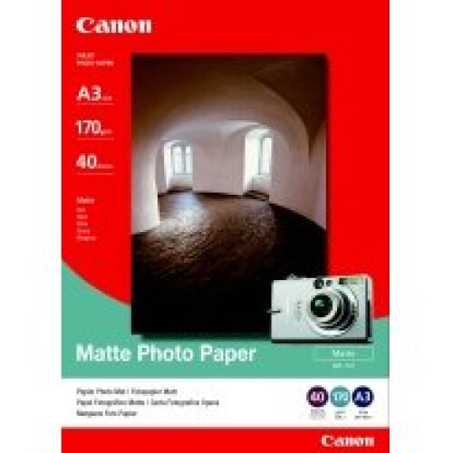 Canon Fotopapier CANON MP-101 Matt 170gr A3 - 40 Blatt