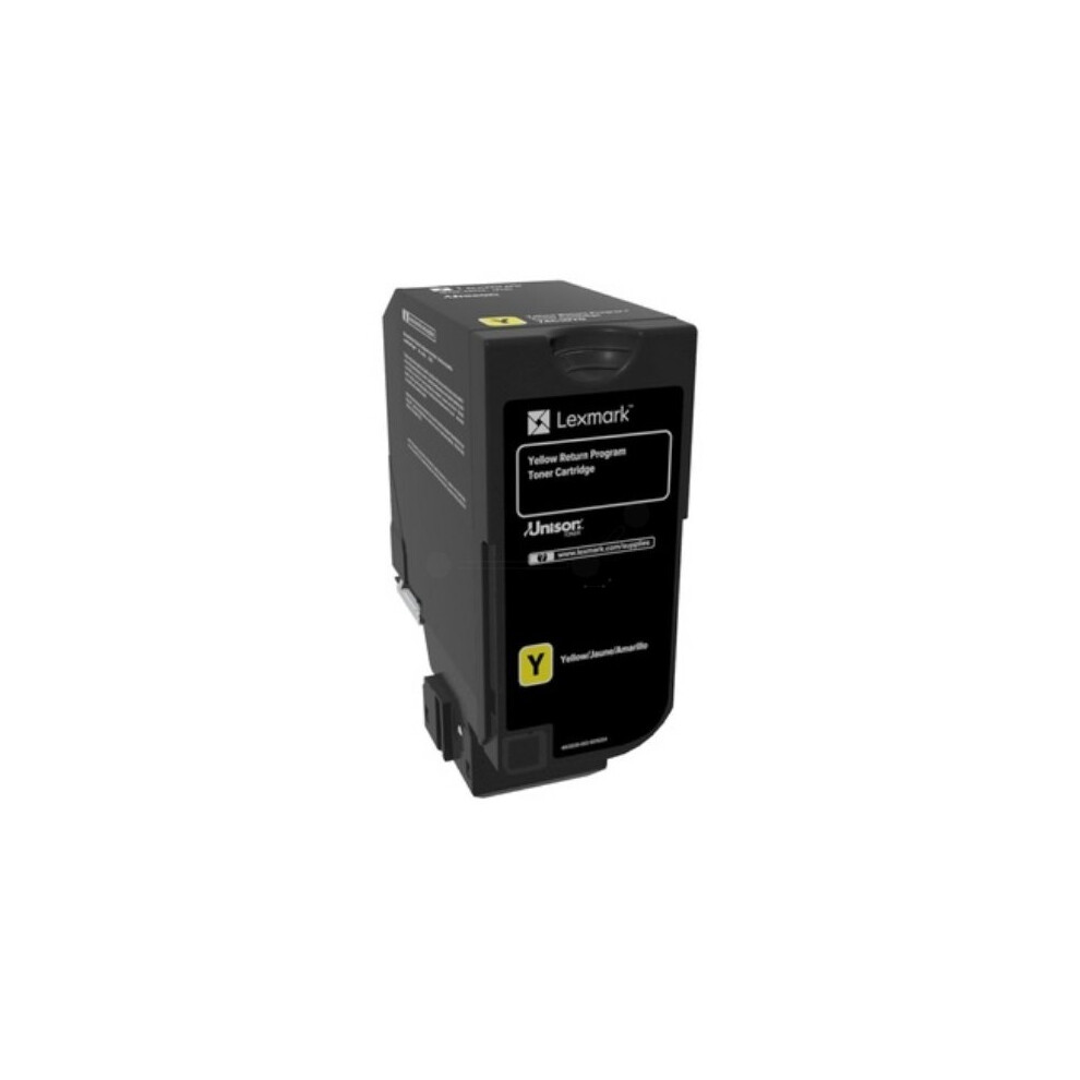 Lexmark 74C20y0 Toner 3K Pages Yellow 734646601443