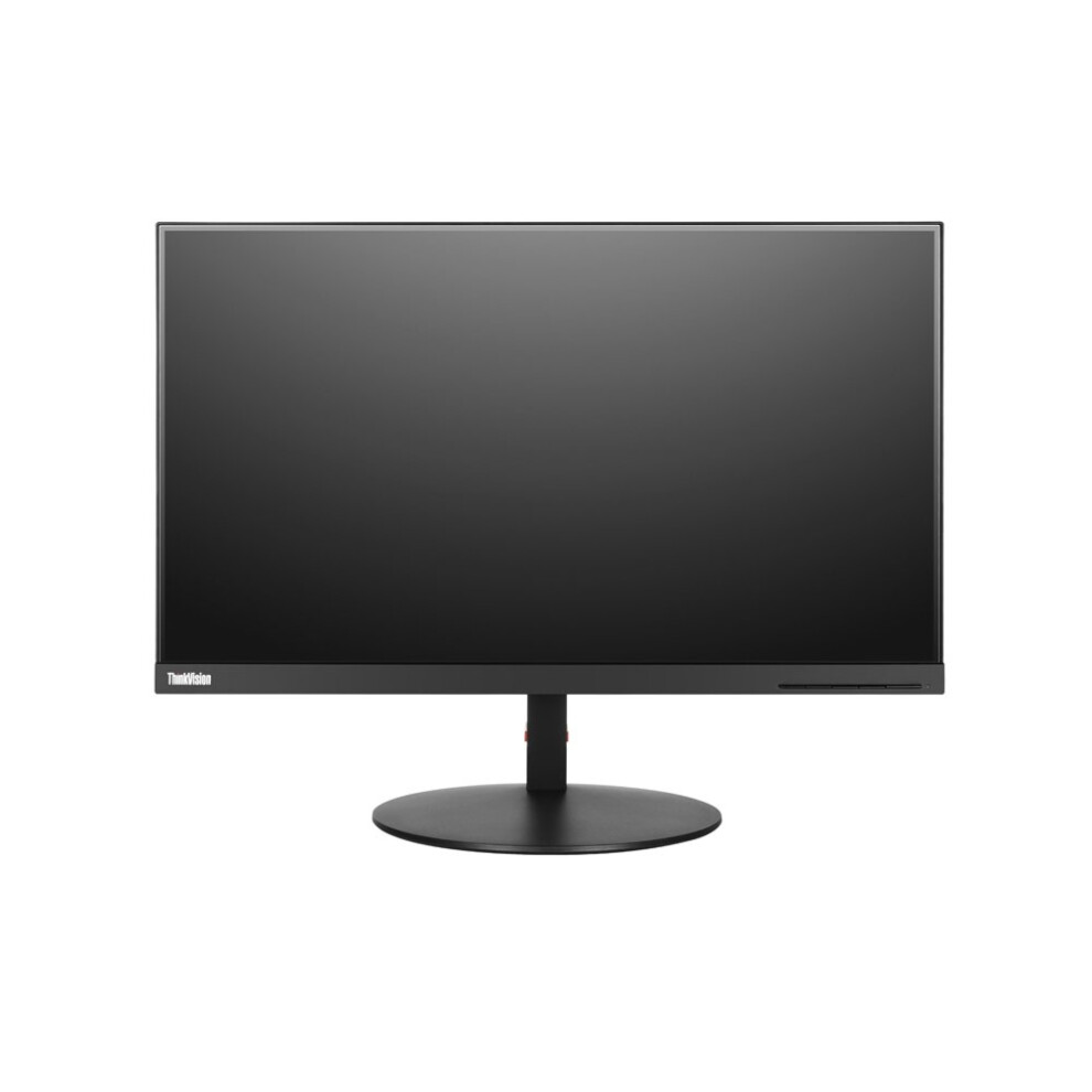 Lenovo ThinkVision P24h 23.8  Quad HD LED Flat Black computer monitor