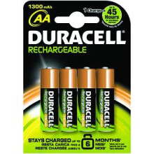 Duracell HR6-B Nickel Metal Hydride 1300mAh 1.2V rechargeable battery
