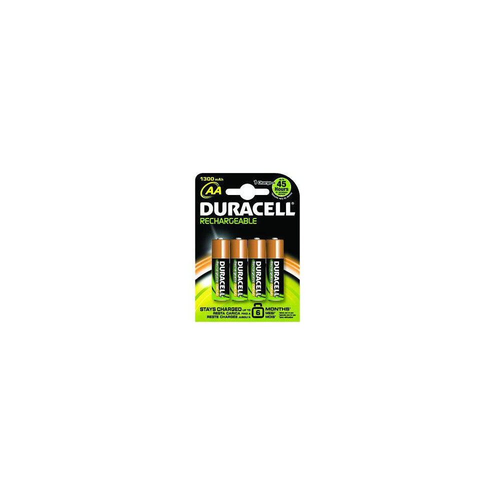 Duracell HR6-B Nickel Metal Hydride 1300mAh 1.2V rechargeable battery