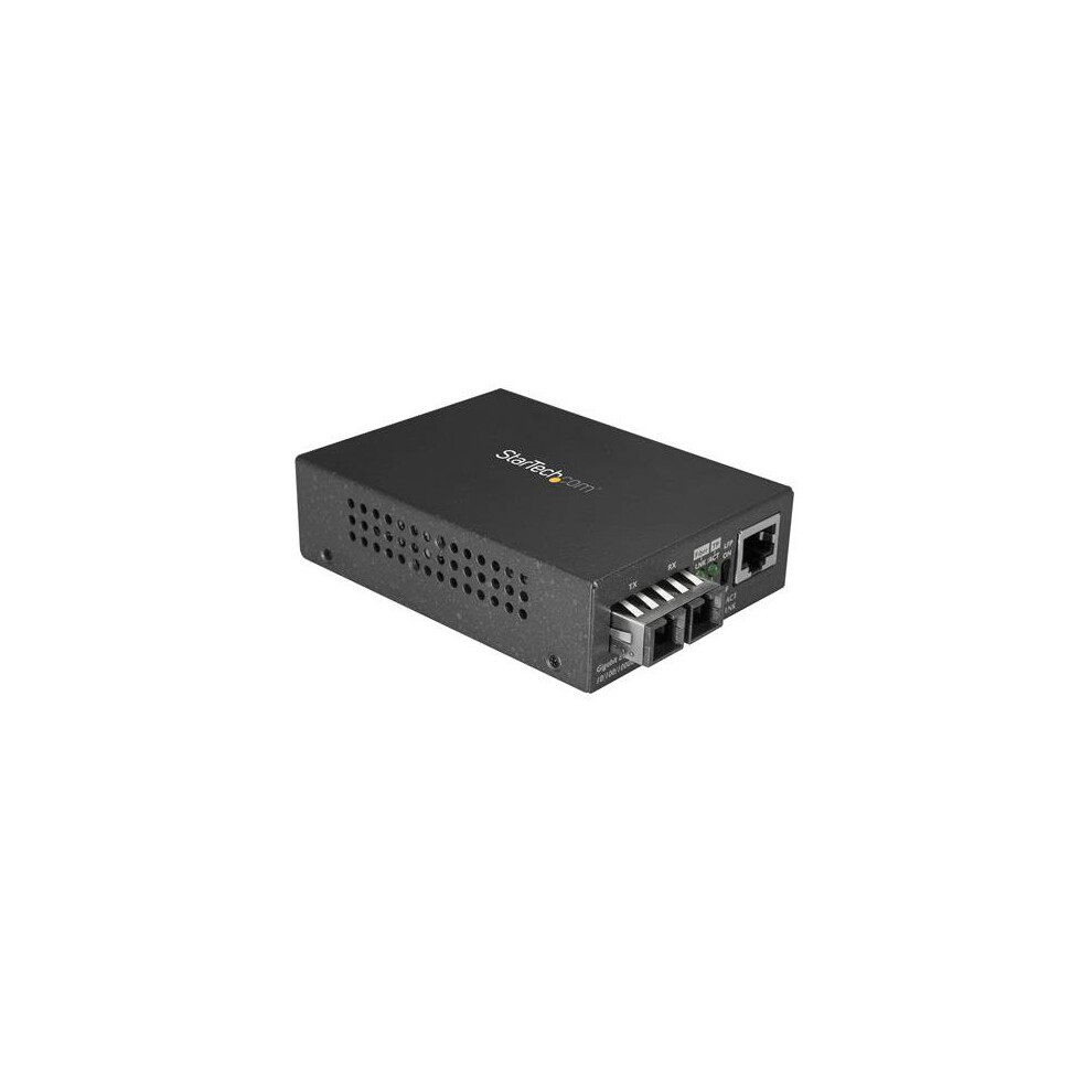 Startech.com Gigabit Ethernet To Sc Fiber Media Converter - 1000Base-Sx - Multimode 550 M