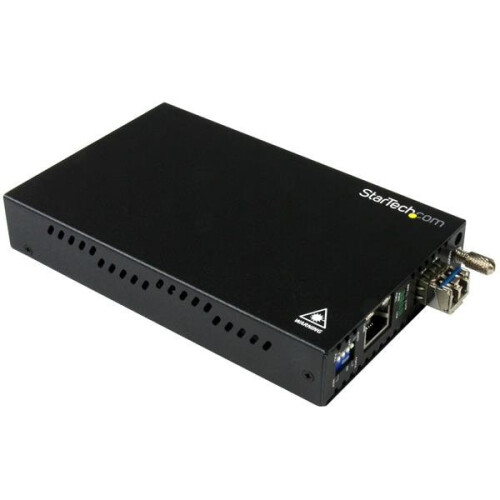 StarTech.com Convertitore Ethernet da rame a fibra ottica - STARTECH - 20 km - 2 Porte - Monomodo LC