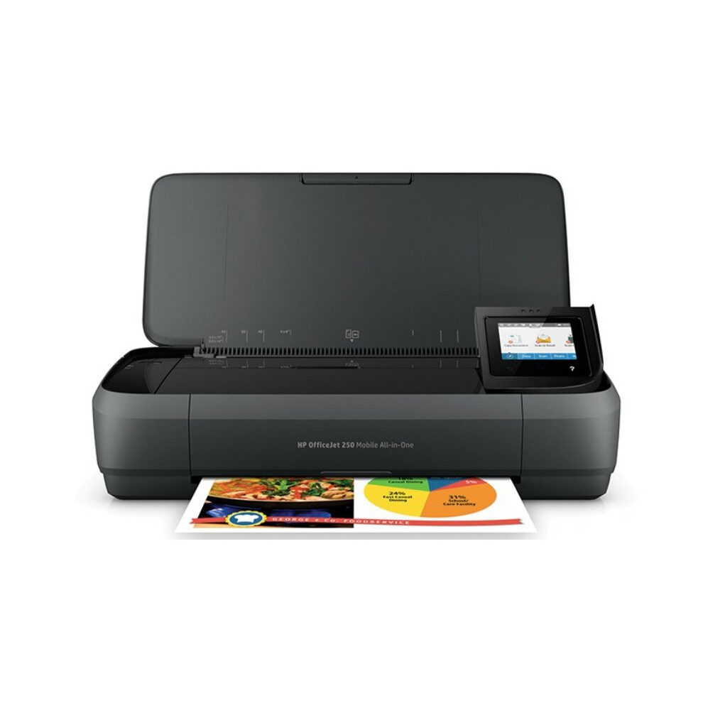 Hp Officejet 250 Mobile Aio 4800 X 1200Dpi Thermal Inkjet A4 10Ppm Wi-Fi