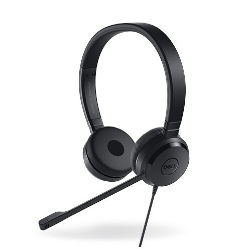 Dell DELL UC350 Head-band Binaural Wired Black mobile headset