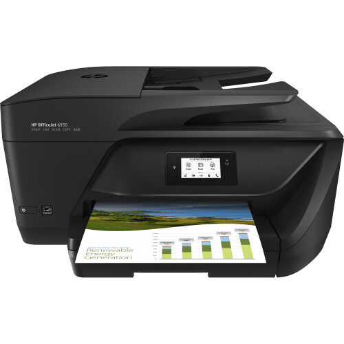 Refurbished HP HP OfficeJet 6950 All-In-One Printer - Black