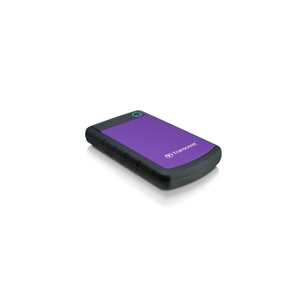 Transcend Storejet 25H3p (Usb 3.0), 2Tb 2000Gb ,Violet External Hard Drive Black 760557827009