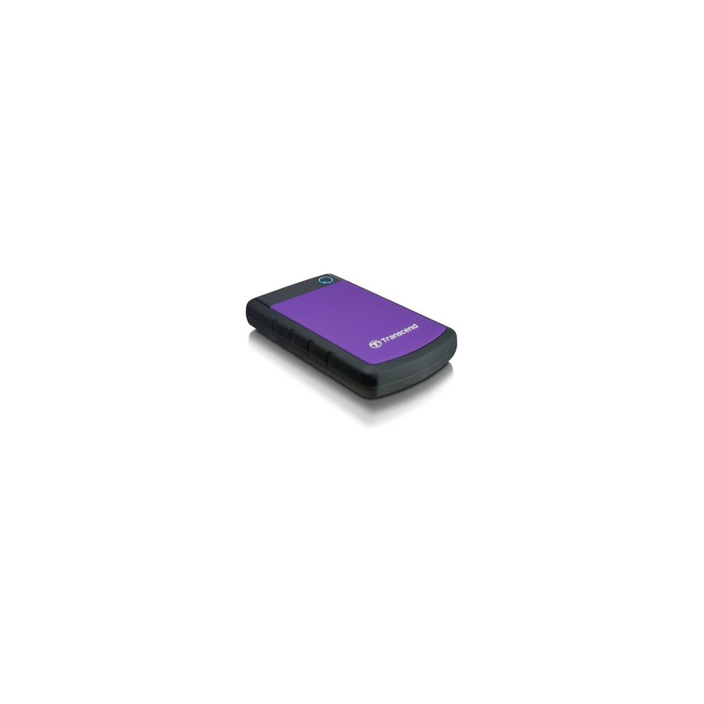 Transcend Storejet Ts1tsj25h3p 1000Gb External Hard Drive Purple 760557820109